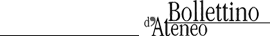 Bollettino d'Ateneo