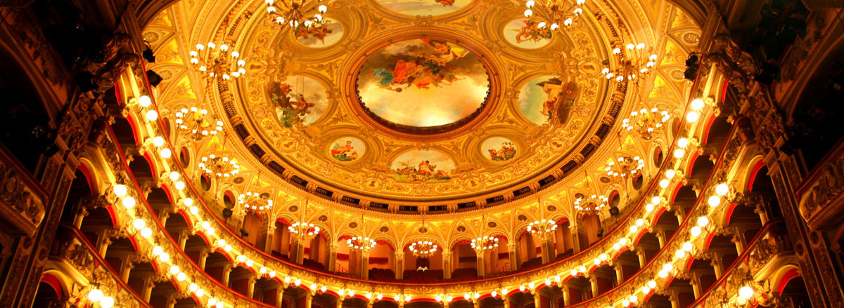 L'interno del teatro