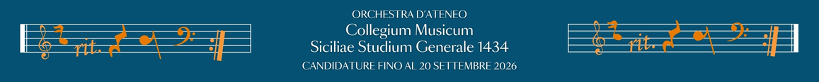 Audizioni aperte al Collegium Musicum Siciliae Studium Generale 1434