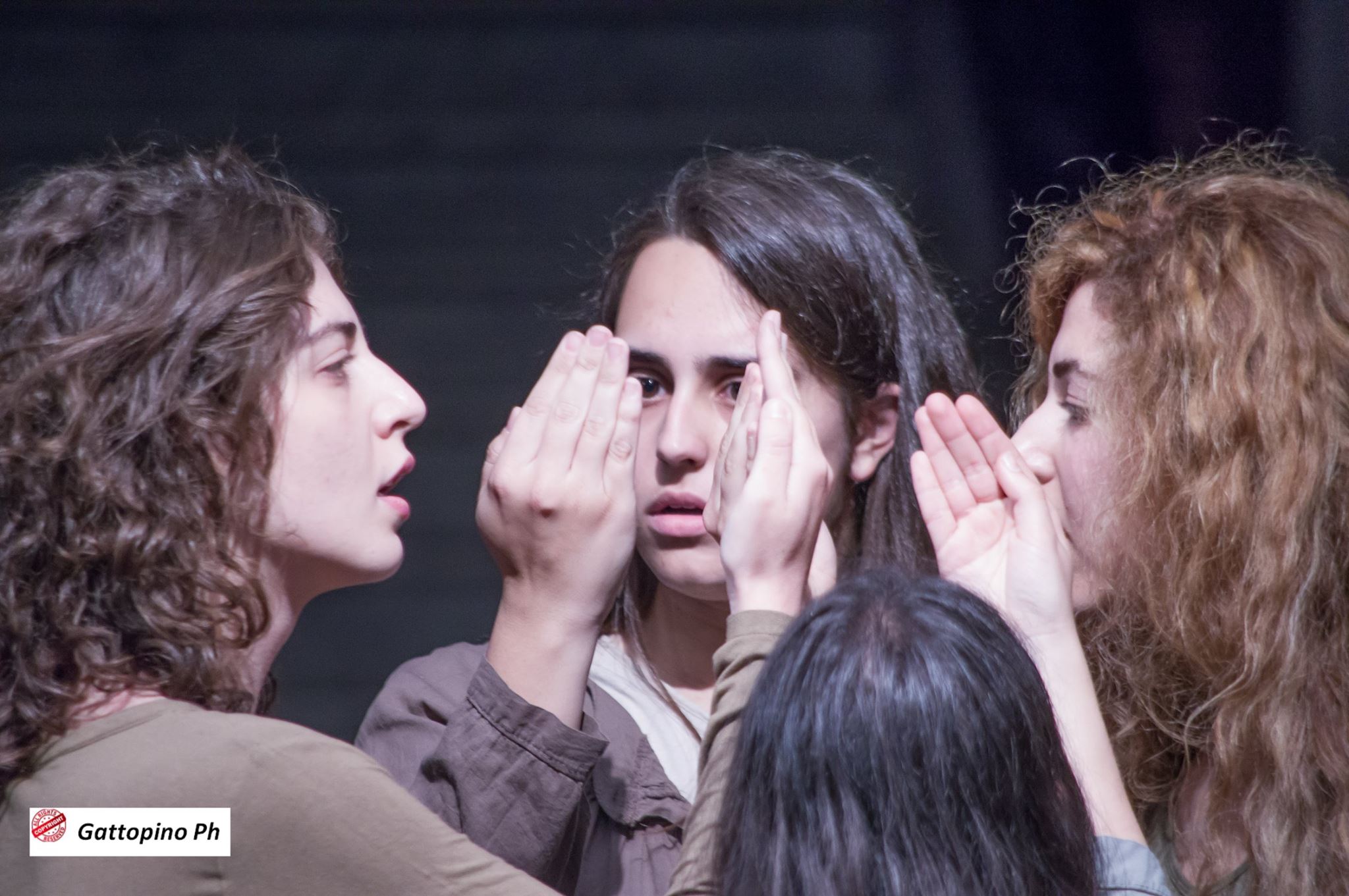 Foto di scena dello spettacolo "Cunfini"