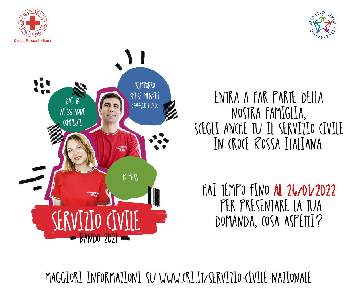 un ragazzo e una ragazza con t-shirt rossa