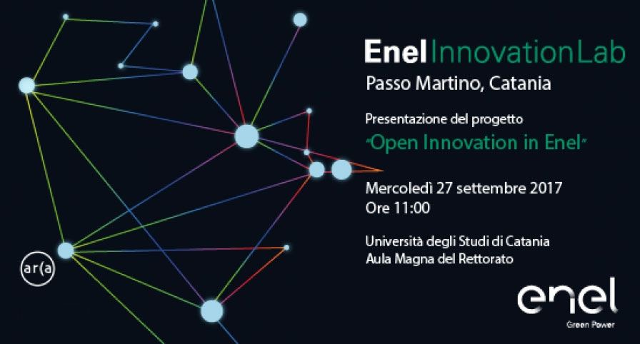 Logo Open Innovation Lab di Enel 