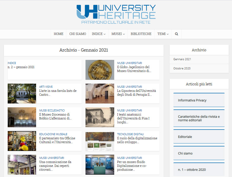 university heritage screenshot