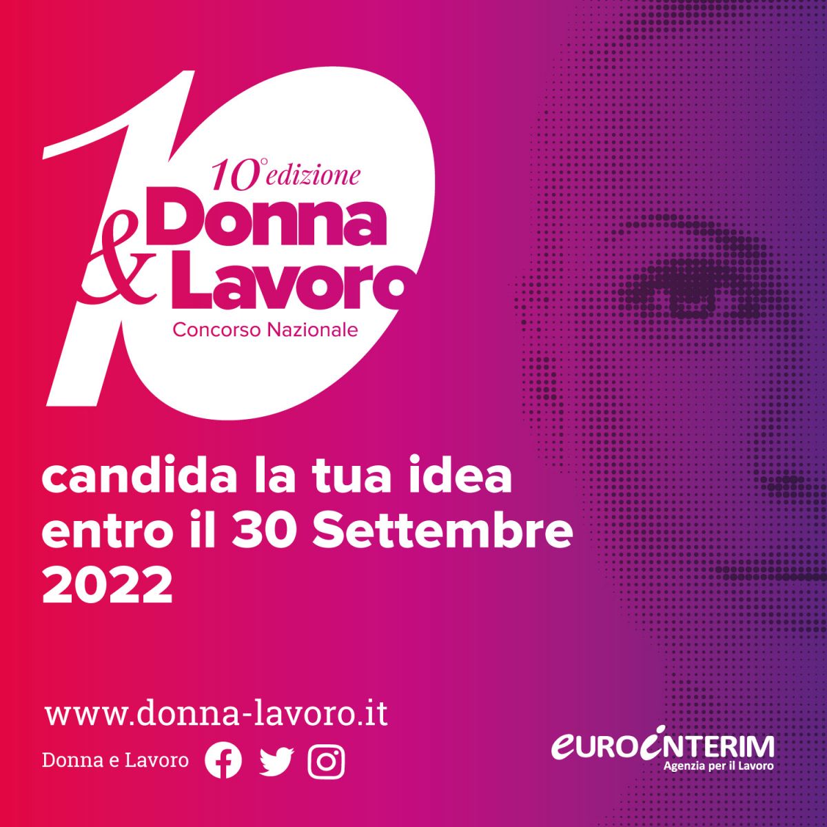 banner "donna e lavoro"