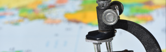 microscopio mappamondo