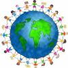 Girotondo di bambini intorno al mondo