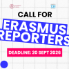 locandina erasmus reporters