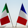 bandiere italia e francia