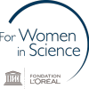 Logo "For women in science"